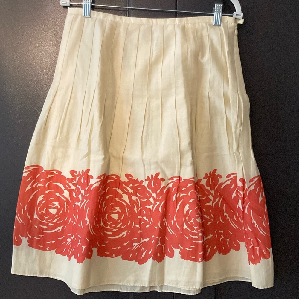 Floral Women's Skirt (Size 8)